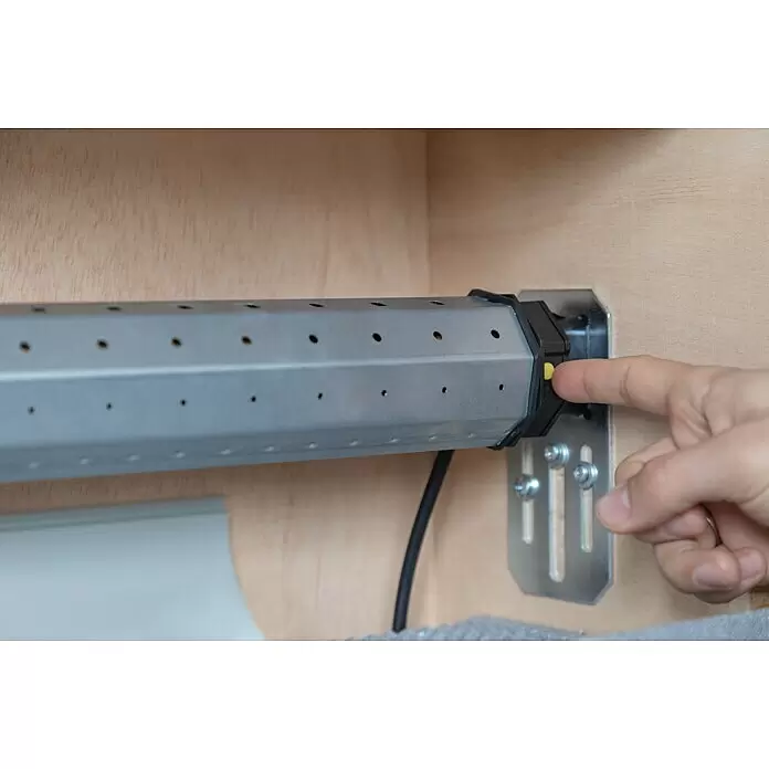 Schellenberg Rohrmotor Maxi Plus 20Max. Rollladenfläche: 8,5 m² bei Kunststoffrollläden, Einbaulänge: 555 mm, Zugkraft: 34 kg