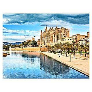 Póster Mallorca (Catedral, An x Al: 80 x 60 cm)
