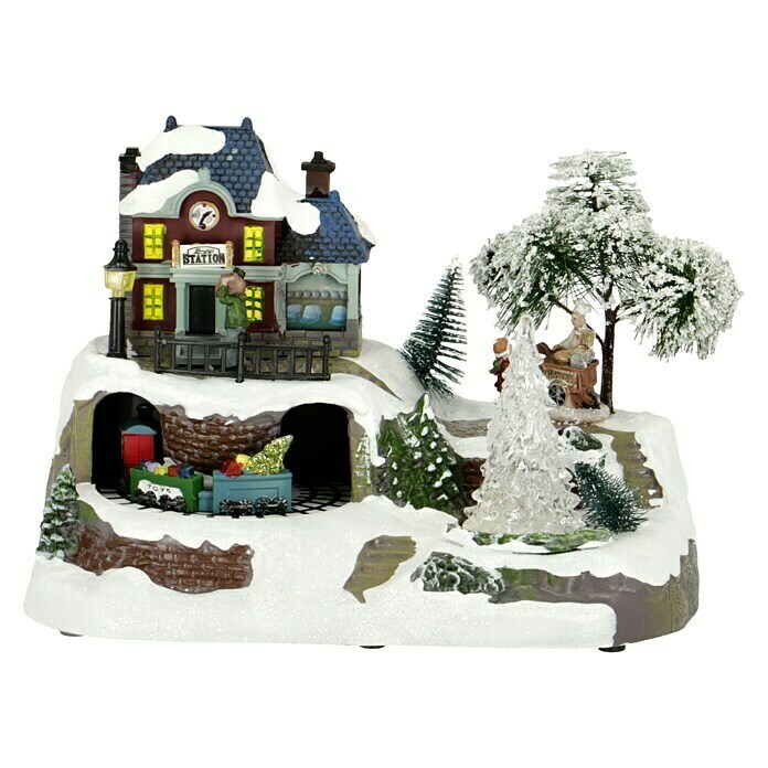 Konstsmide LED-Weihnachtsleuchte (Bunt, L x B x H: 23,5 x 16 x 17 cm)