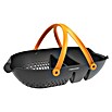 Fiskars Plus Gartenkorb (Kunststoff, Schwarz/Orange) | BAUHAUS