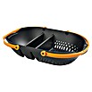 Fiskars Plus Gartenkorb (Kunststoff, Schwarz/Orange) | BAUHAUS