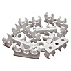 ROHRCLIPS DOPPELT   15mm 10 STUECK