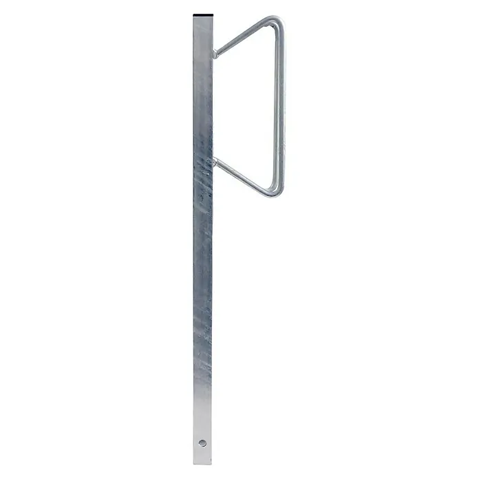 Schake Fahrradständer - Höhe: 900 mm, 1 Bügel, Bodenmontage - Metall Fahrradständer zur sicheren Aufbewahrung. Robuster Stahl bietet sicheren Halt für Fahrräder aller Art, ideal für den Außenbereich.