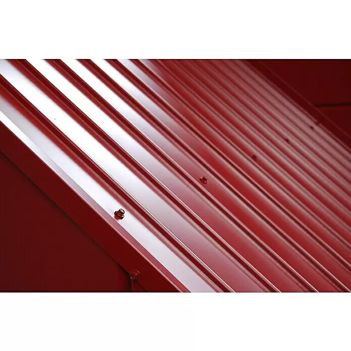 Metdach Dachblech Schwallblech200 x 90,5 x 0,4 cm, Rot