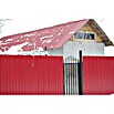Metdach Dachblech Schwallblech MetDach (350 cm x 90,6 cm x 0,4 mm, Rot) | BAUHAUS