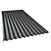 Metdach Dachblech Wellblech (250 cm x 88,3 cm x 0,4 mm, Anthrazit) | BAUHAUS