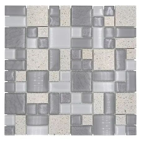 Mosaikfliese Crystal Mix XCM K990