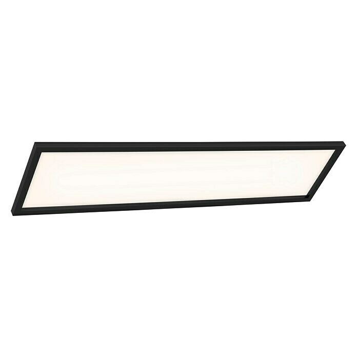 Briloner LED-Panel (36 W, L x B x H: 119,5 x 29,5 x 8 cm, Schwarz, Warmweiß) | BAUHAUS