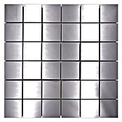 Mosaikfliese Quadrat XCE 48G (29,8 x 29,8 cm, Silber, Glänzend)