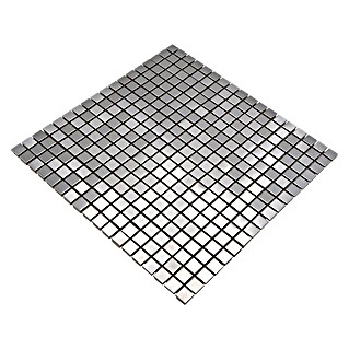 Mozaik pločica Quadrat XCE 15D (30 x 30 cm, Srebrne boje, Mat)