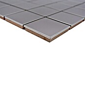 Mosaikfliese Quadrat XCE 48G (29,8 x 29,8 cm, Silber, Glänzend)