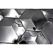 Mosaikfliese Hexagon HXM 10SG (26,2 x 23 cm, Edelstahl, Silber)