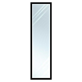 Espejo de pared PP (An x Al: 33 x 123 cm, Negro)