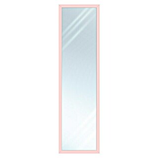 Espejo de pared PP (An x Al: 33 x 123 cm, Rosa)
