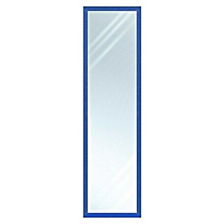 Espejo de pared PP (An x Al: 33 x 123 cm, Azul)