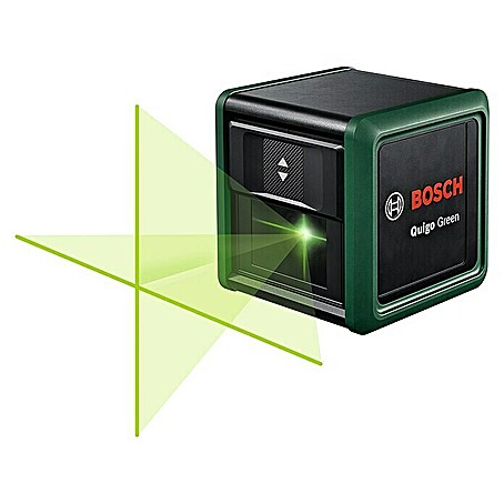 Bosch Nivel láser en cruz Quigo Green (Zona de trabajo máx.: 12 m)