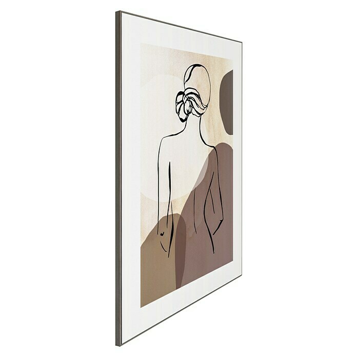 Bild Slim FrameLady Back, B x H: 50 x 70 cm Diagonal View