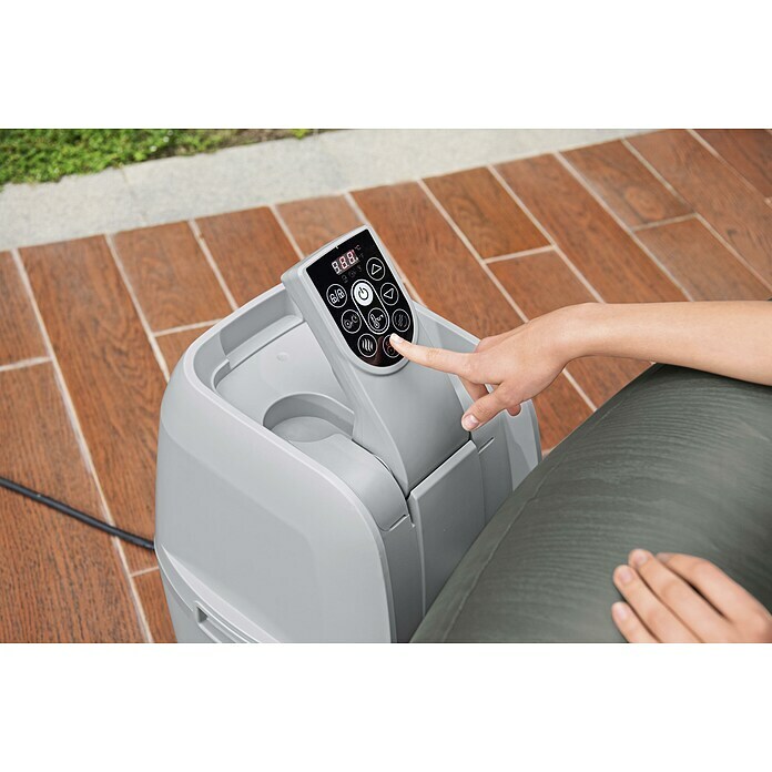 Bestway Lay-Z-Spa Mobil-Whirlpool Mauritius Airjet (Braun, 1 370 l) | BAUHAUS