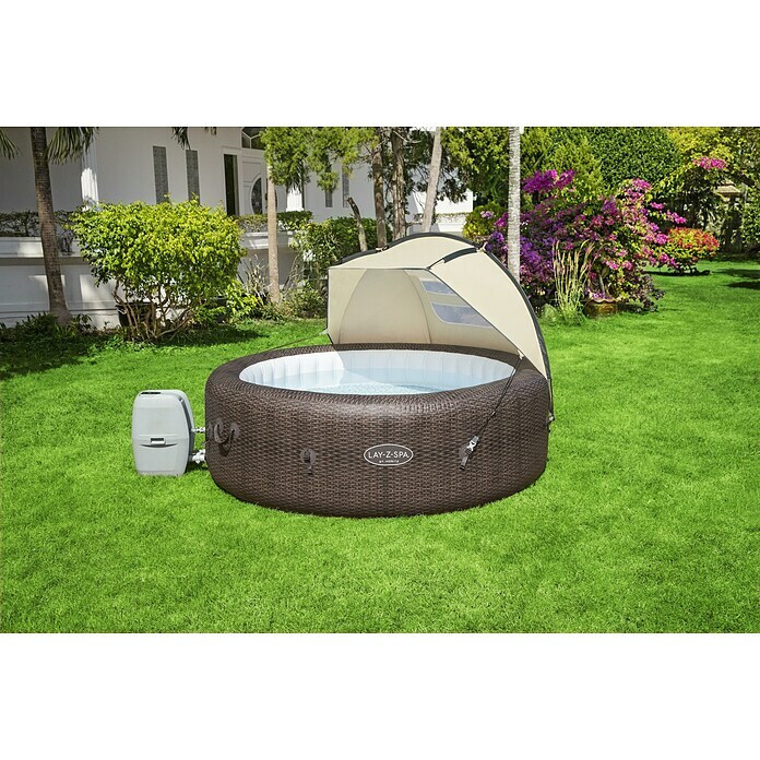 Bestway Whirlpooldach Lay-Z-SpaL x B x H: 94 x 183 x 109 cm, Beige, Passend für: Bestway Lay-Z-Spa Pools Mood Shot