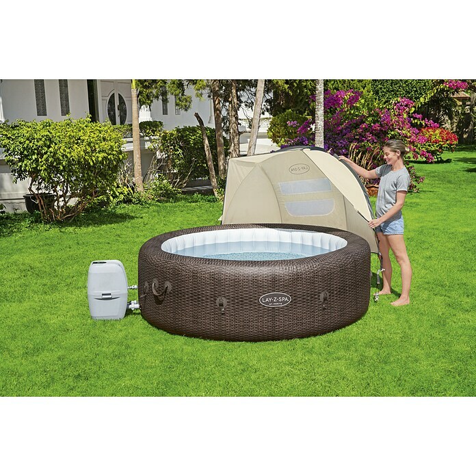 Bestway Whirlpooldach Lay-Z-SpaL x B x H: 94 x 183 x 109 cm, Beige, Passend für: Bestway Lay-Z-Spa Pools Mood Shot