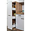 Respekta Küchenzeile KB250ESW (Breite: 250 cm, Mit Elektrogeräten, Weiß)