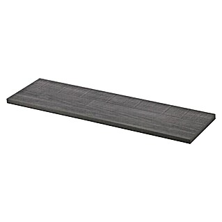 Storemax Wandschap zwevende plank (80 x 23 x 1,8 cm, Antraciet)