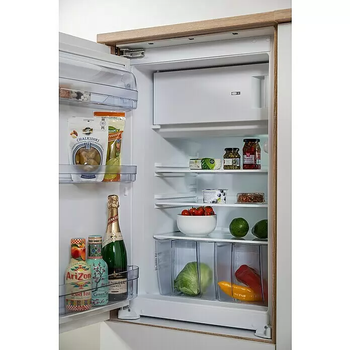 Respekta Singleküche Merle Typ 1 - Breite: 270 cm, Grau, Mit Elektrogeräten, Volumen Backofen: 72 l - Stimmungsaufnahme