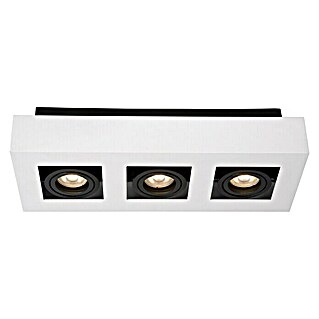 Lucide Deckenleuchte Xirax (15 W, L x B x H: 36 x 14 x 8,8 cm, Weiß, GU10)