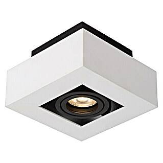 Lucide Deckenleuchte Xirax (5 W, L x B x H: 14 x 14 x 8,8 cm, Weiß, GU10)