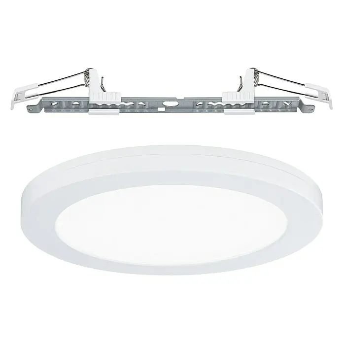 Paulmann LED-Einbauleuchte Cover-it - 18 W, Neutralweiß - Moderne LED-Deckenleuchte mit Montagebügel für eine einfache und sichere Installation. Das schlanke Design passt perfekt in jeden Raum.