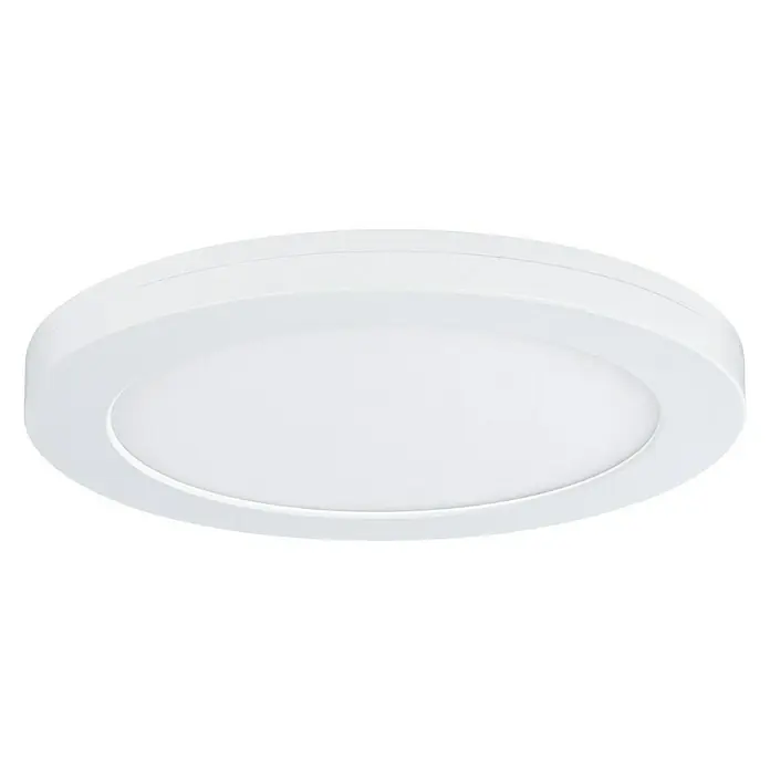 Paulmann Downlight LED empotrable Cover It Blanco - 18 W, Blanco neutro - Lámpara de techo LED blanca con un diseño elegante y redondo, ideal para interiores modernos, que proporciona una iluminación brillante y uniforme.