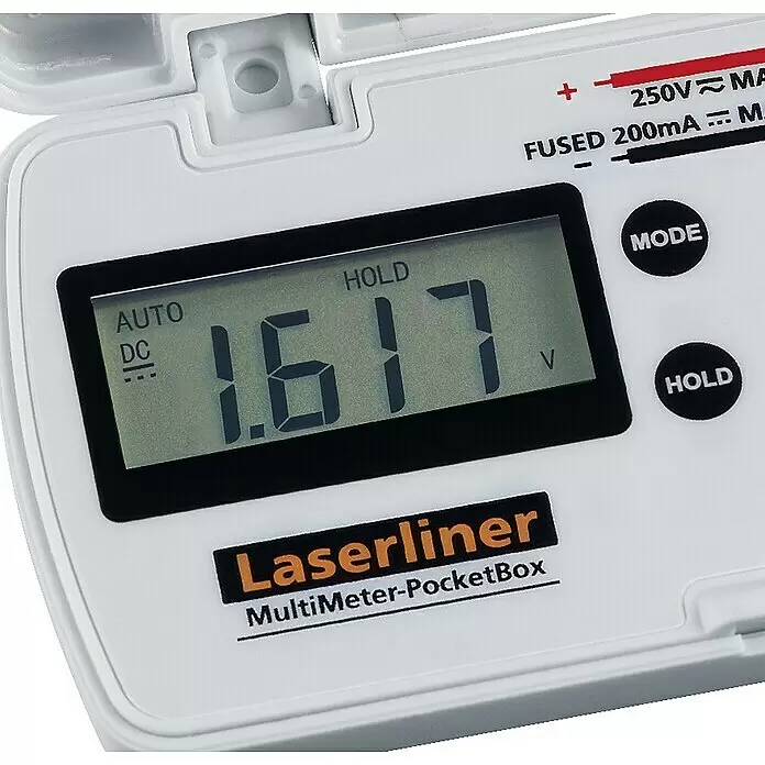 Laserliner Digital-Multimeter MultiMeter PocketBox - Messbereich: 50 - 60 Hz - Detailaufnahme