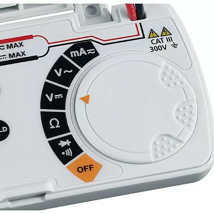 Laserliner Digital-Multimeter MultiMeter PocketBox - Messbereich: 50 - 60 Hz - Detailaufnahme