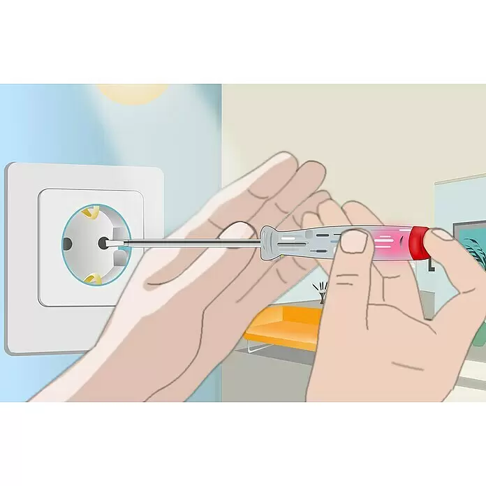 Laserliner Phasenprüfer-Set TipTest Duo - 2 -tlg., 150 V - 250 V - Anwendungsbeispiel