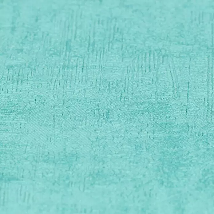 Rasch Vliestapete - Blau, Uni, 10,05 x 0,53 m, Schimmernd - Detailaufnahme