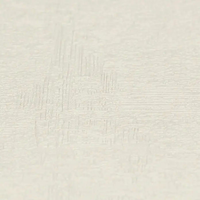 Rasch Vliestapete - Hellgrau, Uni, 10,05 x 0,53 m, Schimmernd - Nahaufnahme einer beigen Holzstruktur, die eine subtile, organische Textur und ein warmes, natürliches Gefühl vermittelt. Ideal für Hintergründe.
