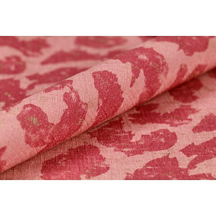 FREUNDIN HOME COLLECTION III Vliestapete Leopard (Rosa, Tieroptik, 10,05 x 0,53 m)