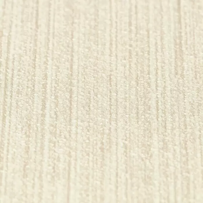 Rasch BARBARA Home Collection II Vliestapete - Beige, Uni, 10,05 x 0,53 m - Helle beige Textur mit feiner vertikaler Rippung.