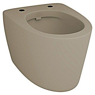 RAK Ceramics Feeling Wand-WC (Spülrandlos, Ohne Spezialglasur, Spülform: Tief, WC Abgang: Waagerecht, Cappuccino, Matt)