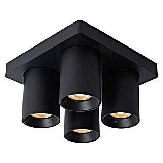 Lucide Regleta Nigel (20 W, L x An x Al: 20 x 20 x 11,5 cm, Negro, GU10)