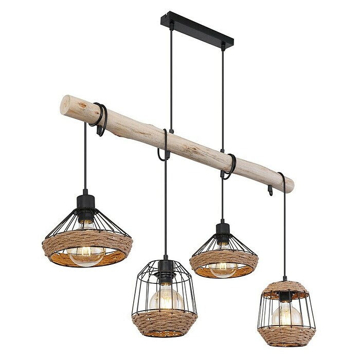 Globo Visilica Surri  (60 W, D x Š x V: 87 x 22 x 29 cm, Crna, E27) | BAUHAUS