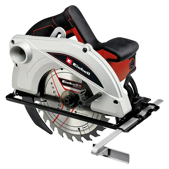 Einhell Handkreissäge TC-CS 1410 - 1.410 W, Durchmesser Sägeblatt: 190 mm, Schnitttiefe bei 90 °: 67 mm - Kreissäge von Einhell, ein leistungsstarkes Werkzeug für präzise Holzschnitte. Ideal für Heimwerker und Profis.