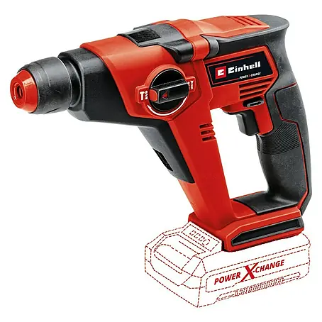 Einhell PXC 18V Martillo perforador de batería TE-HD 18/12 Li - Solo