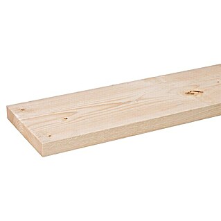 CanDo Massief houten plank (Naturel, 250 x 19,5 x 3 cm, Hout)