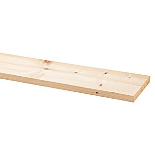 CanDo Massief houten plank (Naturel, 250 x 19 x 2,7 cm, Hout)