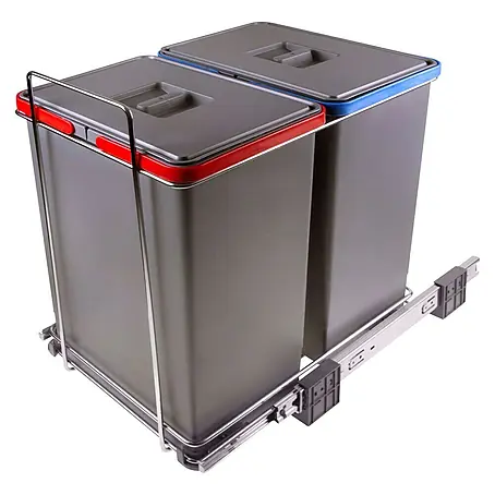 Sistema de separación de residuos Ecofil 24 + 24 L mod.40