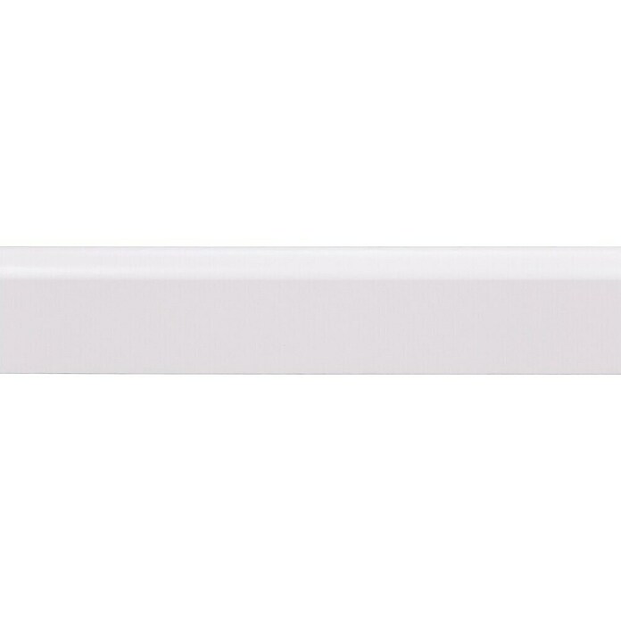 Muurplint Wit (260 cm x 42 mm x 8 mm, Hout) | BAUHAUS