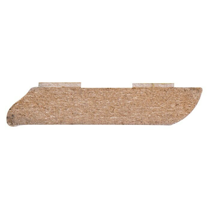 Muurplint Wit (260 cm x 42 mm x 8 mm, Hout) | BAUHAUS