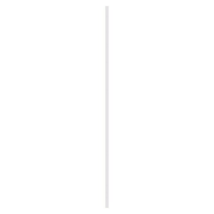 Muurplint Wit (260 cm x 42 mm x 8 mm, Hout) | BAUHAUS