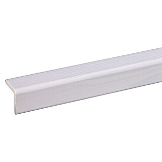 Hoekafdeklijst Wit 2700 x 27 x 27 mm (2.700 x 27 x 27 mm, Hout)